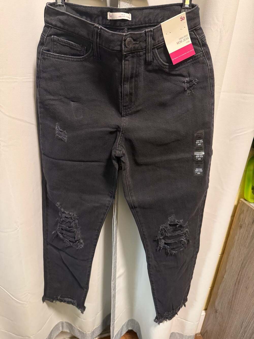 SO High Rise Mom Jean Size 7/28W